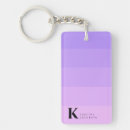 Search for purple ombre key rings For her