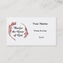 Search for message business cards Christian