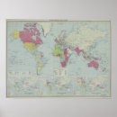 Search for framed map posters Europe