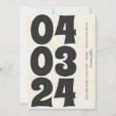 Search for numbers invitations Typography