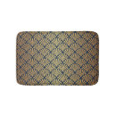 Search for black gold art deco bath mats Blue