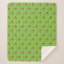Search for red cardinal bird blankets Green