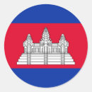 Search for cambodia flag stickers Cambodian