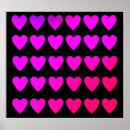 Search for hot pink heart posters Valentine
