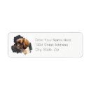 Search for art lover return address labels Dog