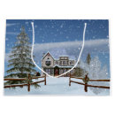 Search for winter scene gift bags Snow