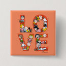 Search for characters square badges Charlie brown