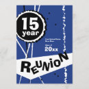 Search for blue class reunion invitations High school reunion