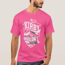 Search for kirby tshirts Thing