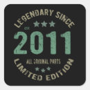 Search for 2011 stickers Birthday