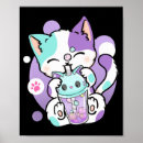 Search for kawaii cat posters Tea