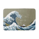 Search for japanese bath mats Katsushika hokusai