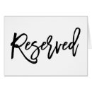 Search for calligraphy reserved signs Chic