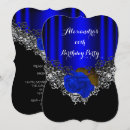 Search for rose silver lace invitations Black