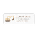 Search for construction birthday return address labels Excavator