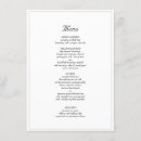 Search for dinner wedding menus Minimalist