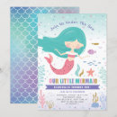 Search for little mermaid party invitations Summer