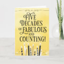 Search for five decades 50 years