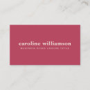 Search for solid color business cards Elegant