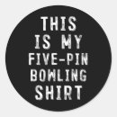 Search for five ball stickers Bowling gutter ball