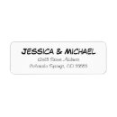 Search for marriage return address labels Simple