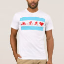 Search for swim bike run tshirts Blue