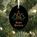 Search for wiccan christmas tree decorations Witch