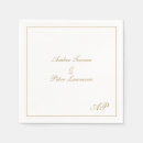Search for wedding napkins Elegant