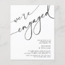 Search for budget engagement party invitations Script