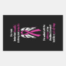 Search for breast rectangle stickers Awareness