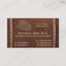 Search for cowboy business cards Western