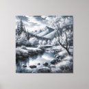 Search for pine mountain canvas prints Nature