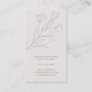 Search for sketches business cards For her