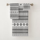 Search for black and white aztec bath towels Pattern