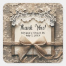 Search for burlap and lace stickers Elegant