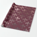 Search for gold fleur de lis wrapping paper Pattern