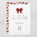 Search for red bow invitations Script
