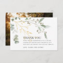 Search for eucalyptus wedding thank you cards Contemporary fashionable bouquet leafage