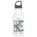 Search for inspirational quotes water bottles Black and white