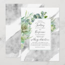 Search for diamond shape wedding invitations Greenery
