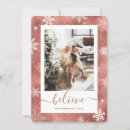 Search for rose gold snowflakes cards Foil