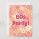 Search for 60s party invitations Flower