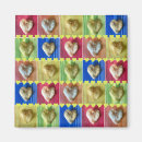 Search for heart shaped magnets Pattern