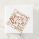 Search for happy new year favour tags Elegant
