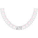 Search for bridal shower bunting flags Pink