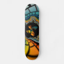 Search for colorful skateboards Abstract