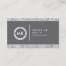 Search for 2 initials business cards Plain