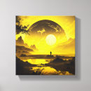 Search for futuristic canvas prints Landscape
