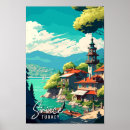 Search for turkey vintage travel posters Illustration