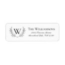 Search for laurel wreath return address labels Botanical